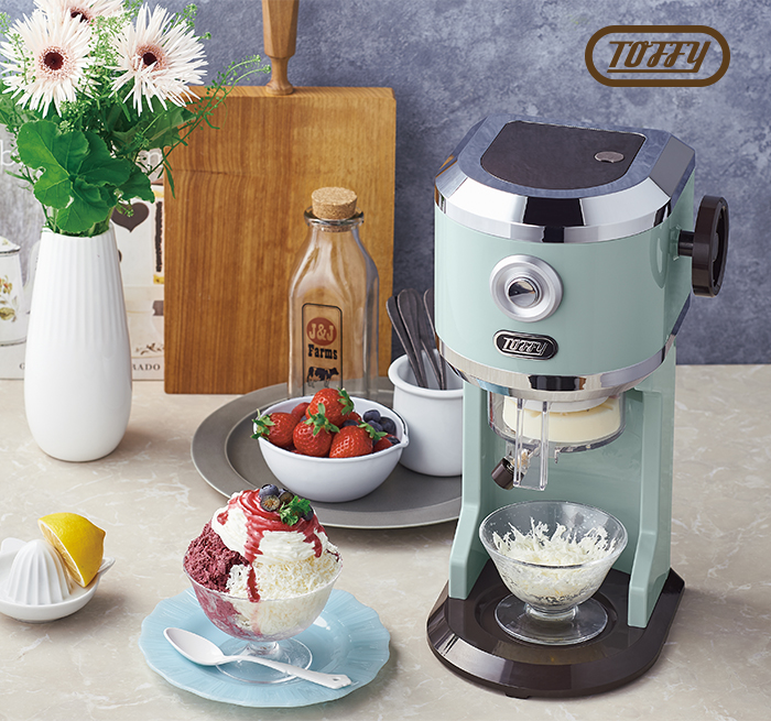 日本toffy 复古风电动刨冰机 k-is5
