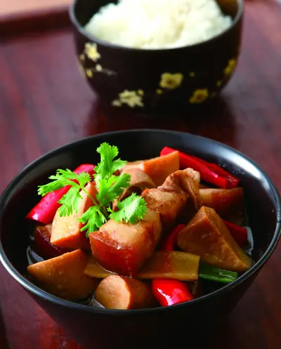 鮑菇滷肉