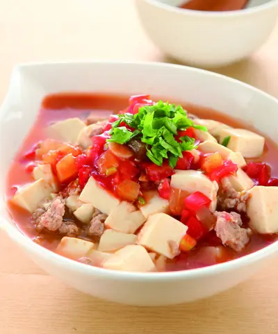 茄汁拌豆腐