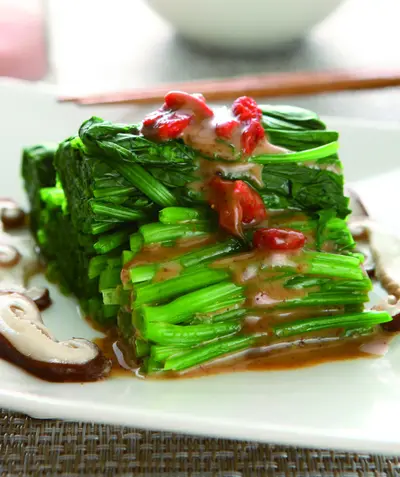 麻醬拌菠菜