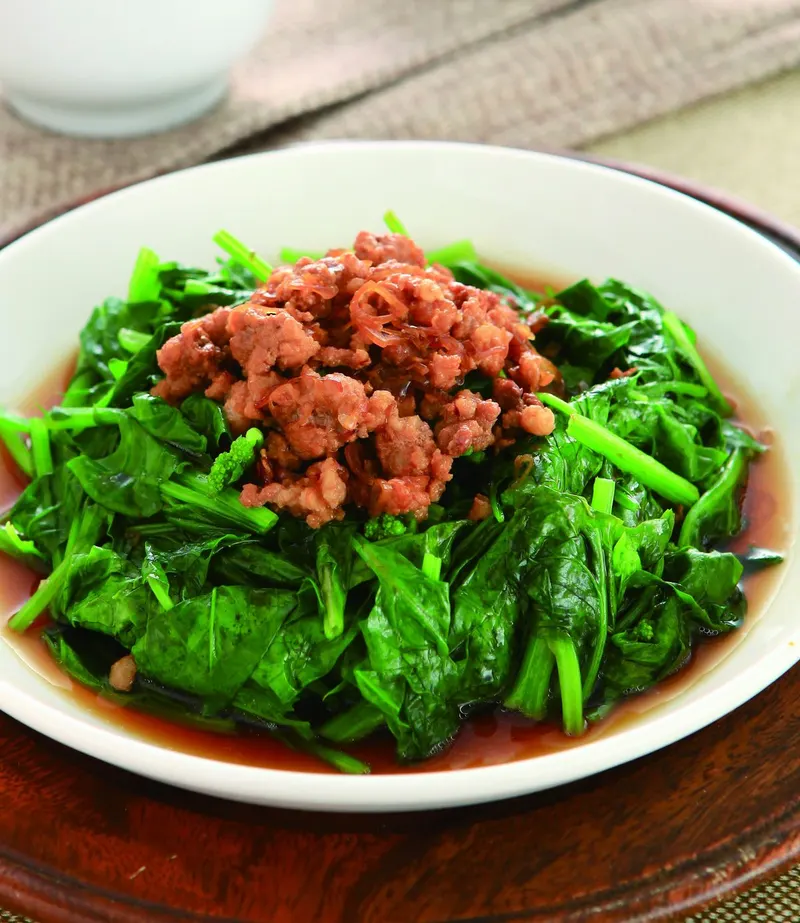 肉燥燙青菜(1)