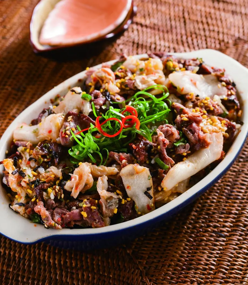 泡菜牛海苔飯