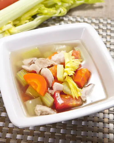 鮮蔬牛肉清湯