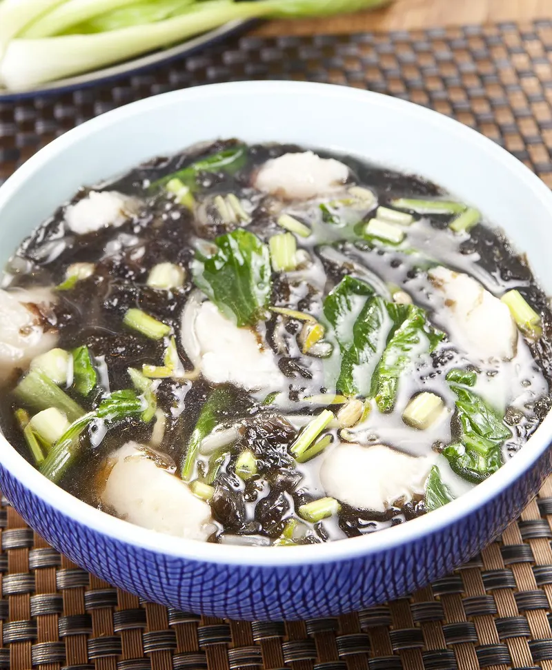 紫菜魚丸清湯