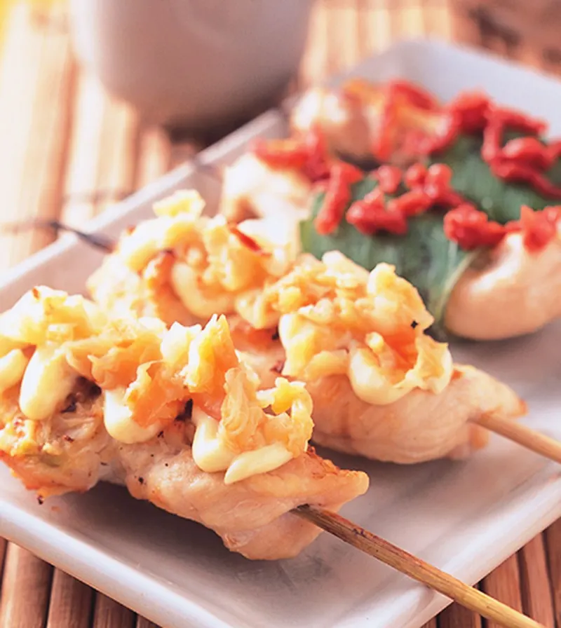 雞柳泡菜串