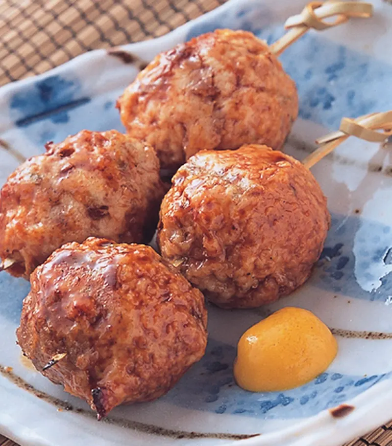 串烤雞肉丸子