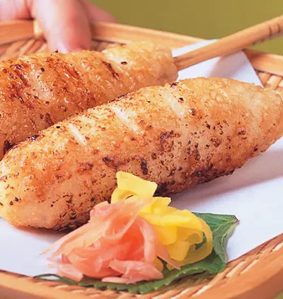 日式串烤飯糰