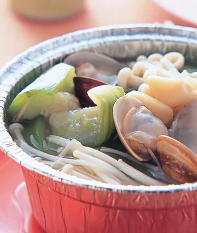 蛤蜊絲瓜(1)
