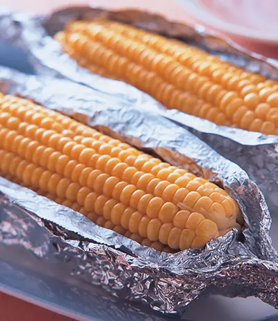 奶油烤玉米