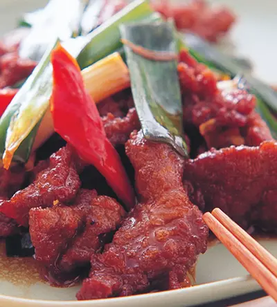 蔥爆牛肉(3)