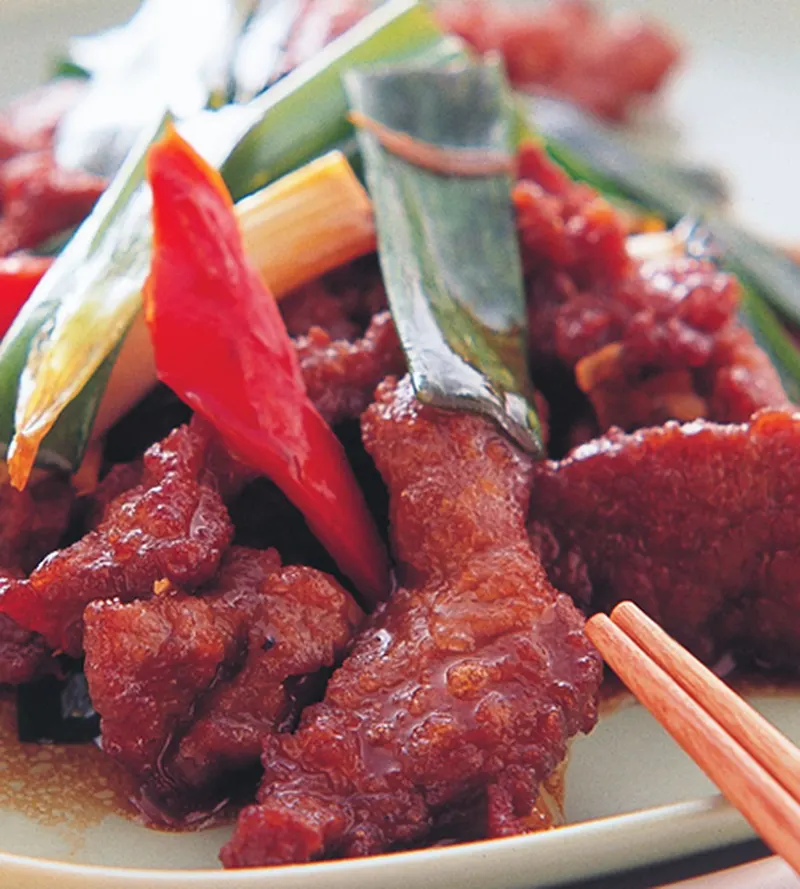 蔥爆牛肉(3)