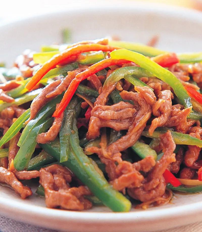青椒牛肉絲