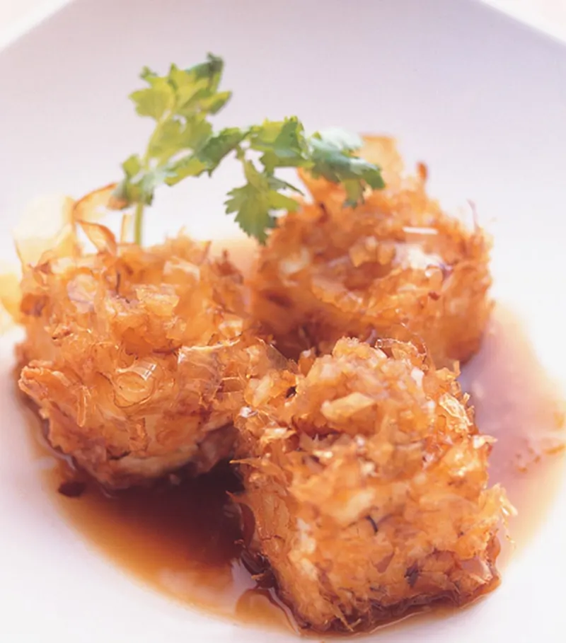 日式柴魚炸豆腐