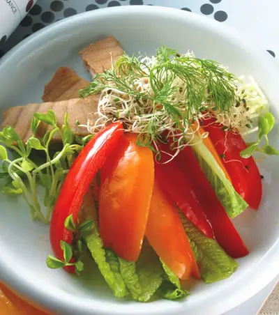 鮪魚甜椒沙拉