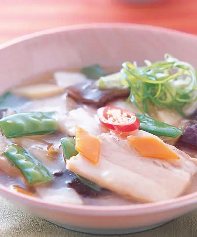 五彩燴肉片