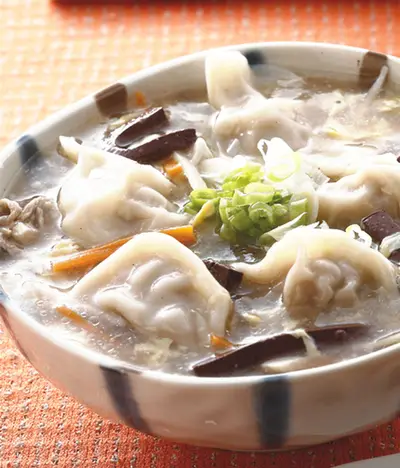 鮮魚湯餃