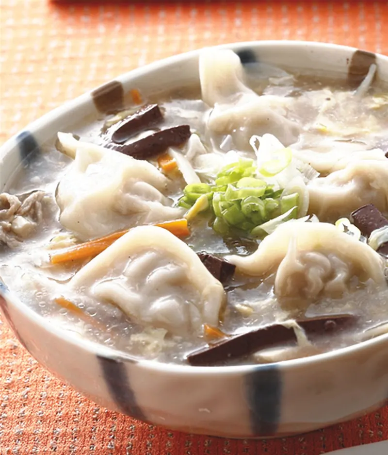 鮮魚湯餃