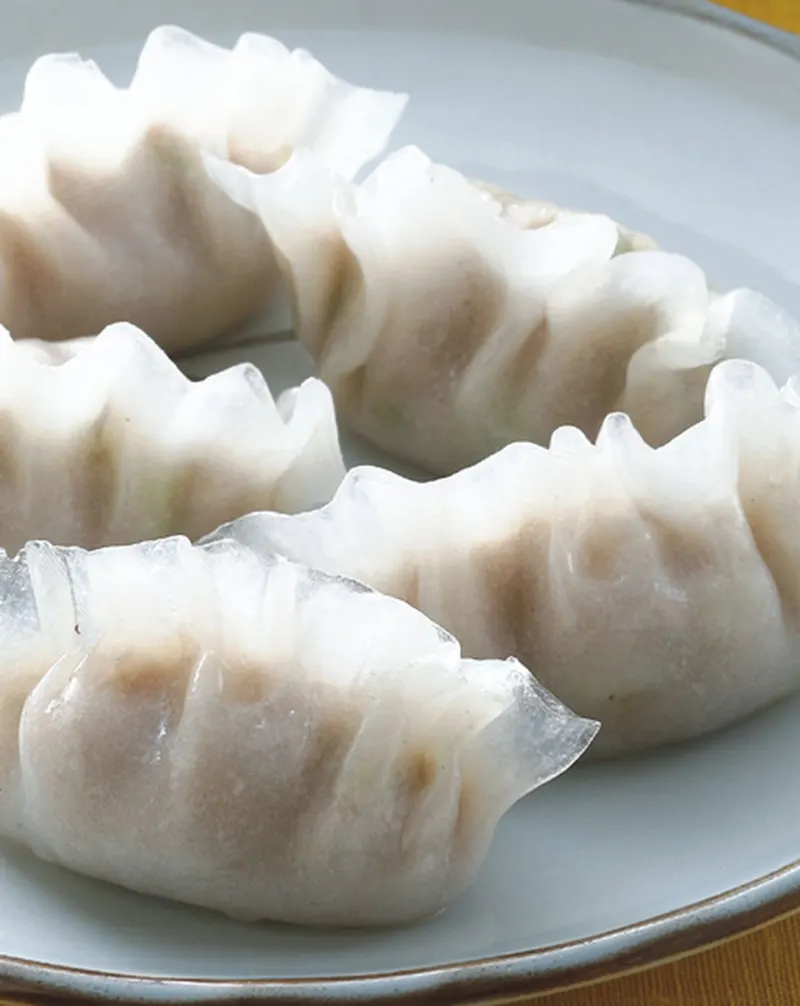 鮮蚵豬肉蒸餃