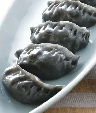 甜椒豬肉蒸餃