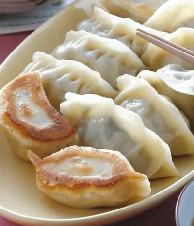 蘿蔔絲豬肉鍋貼