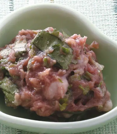 香菜牛肉鍋貼