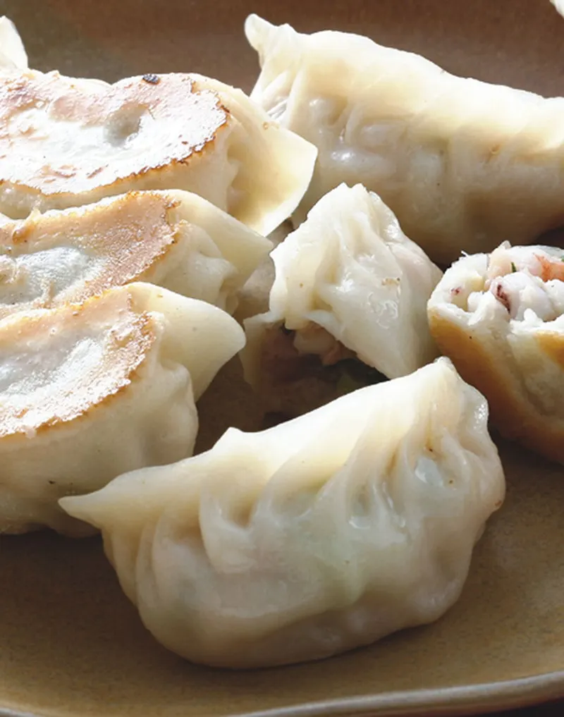 魷魚鮮蝦煎餃