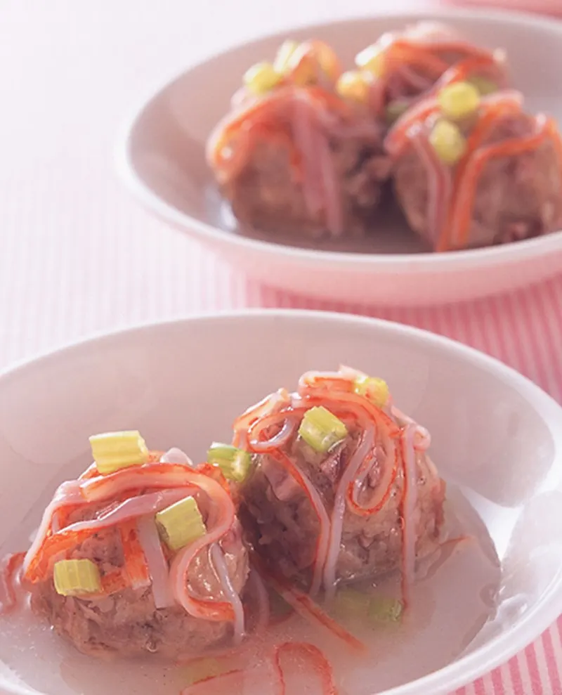 芋丁蒸肉丸子