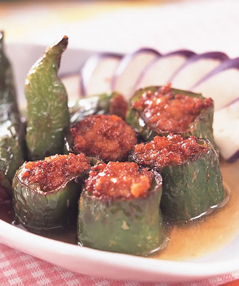牛椒鑲肉