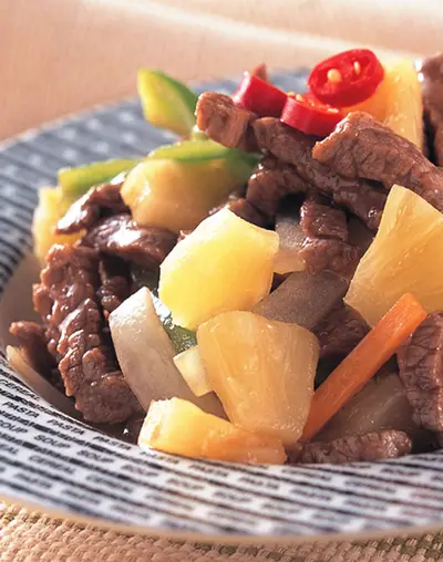 菠蘿牛柳