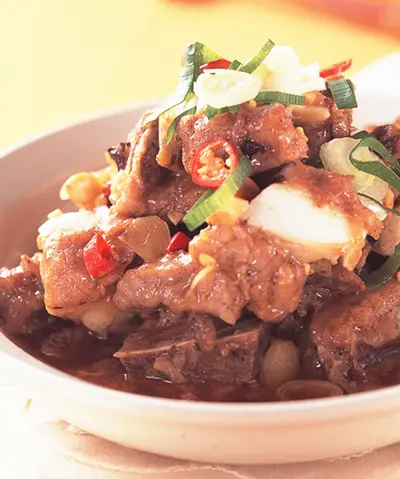 豆鼓蒸排骨