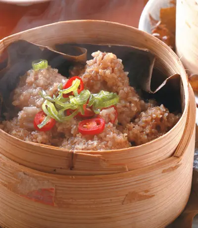 荷葉蒸肉排