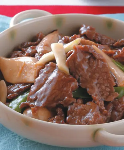 蠔油鮑魚菇牛肉
