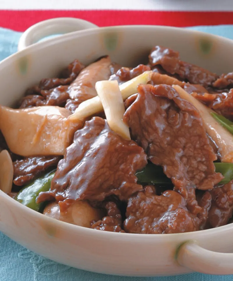 蠔油鮑魚菇牛肉