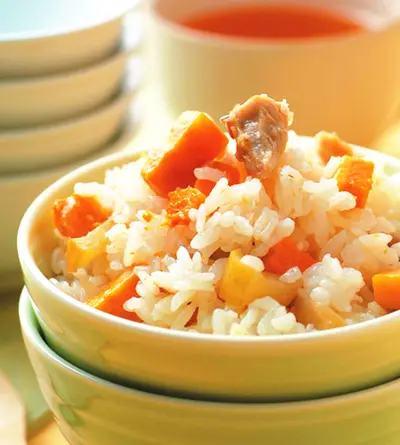 地瓜炊飯