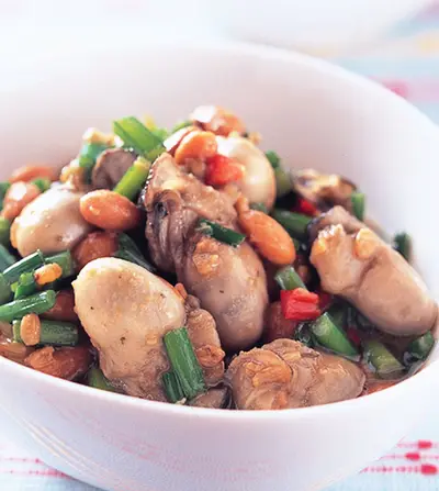 豆醬炒鮮蚵