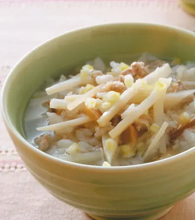 竹筍香菇粥