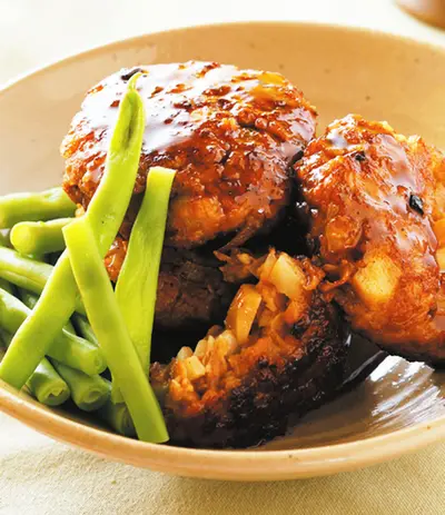 迷你筍香肉堡