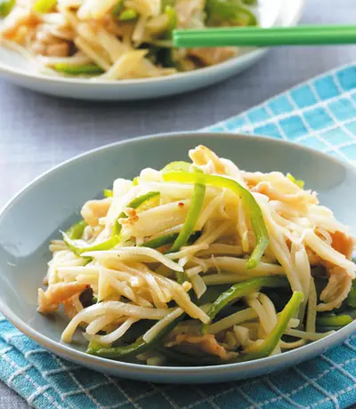 竹筍炒肉絲