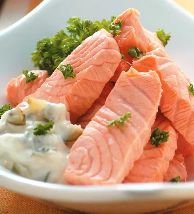 塔塔醬鮭魚