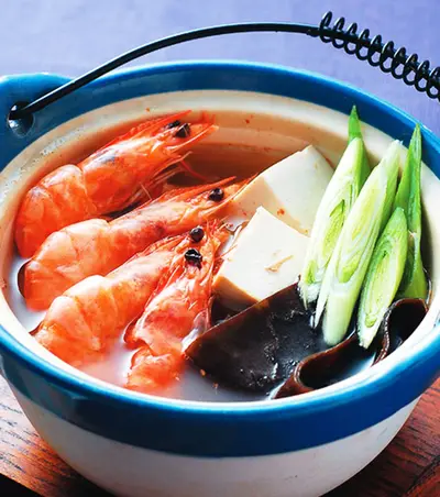 蘿蔔鮮蝦鍋