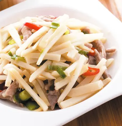 竹筍炒肉絲(1)