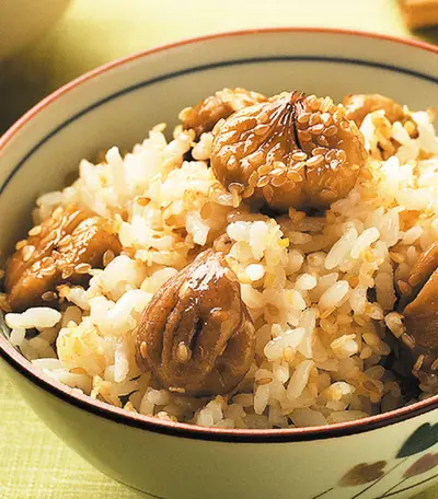 芝麻栗子飯