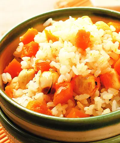 南瓜蓮子飯