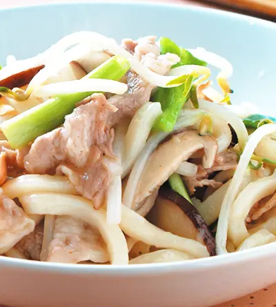 豬肉炒烏龍麵