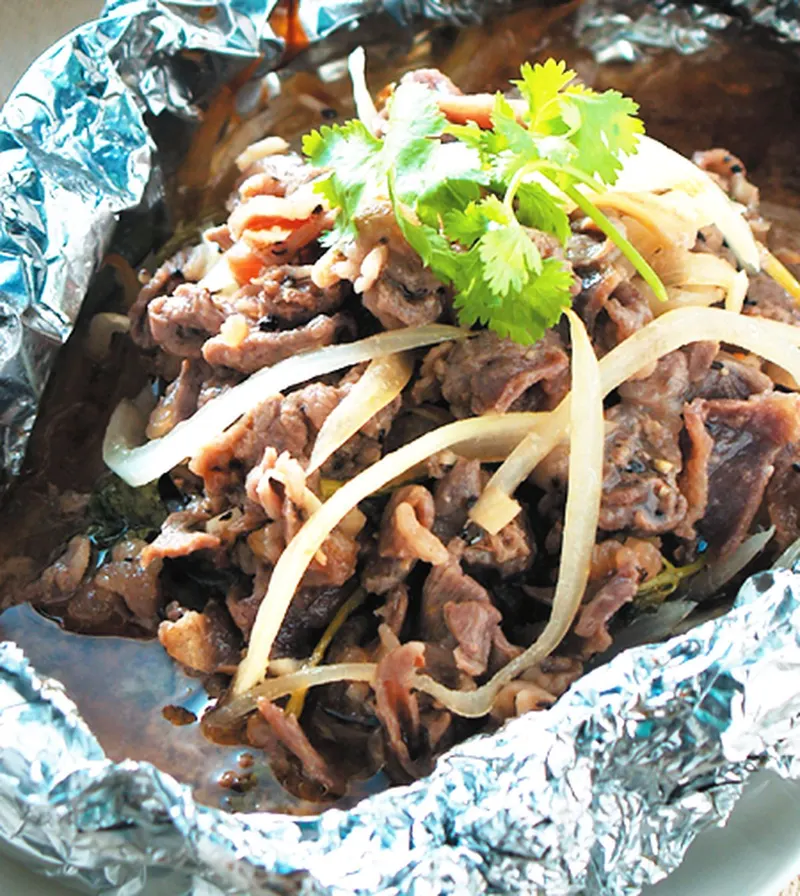 羊肉鋁燒