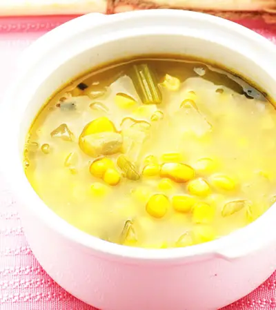 玉米茸湯頭
