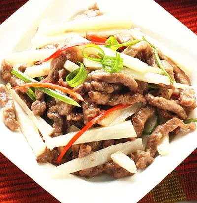 山藥炒牛肉