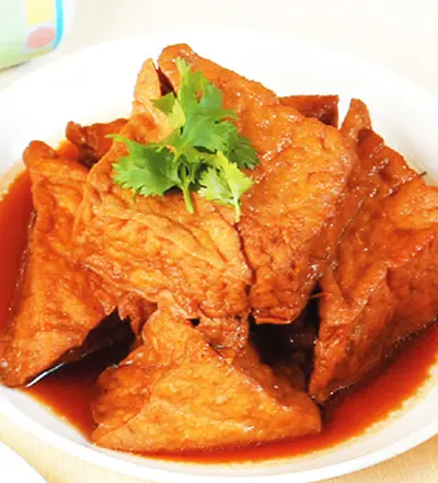 滷三角油豆腐