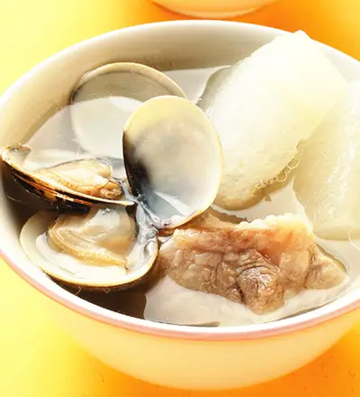 蛤蠣冬瓜排骨湯