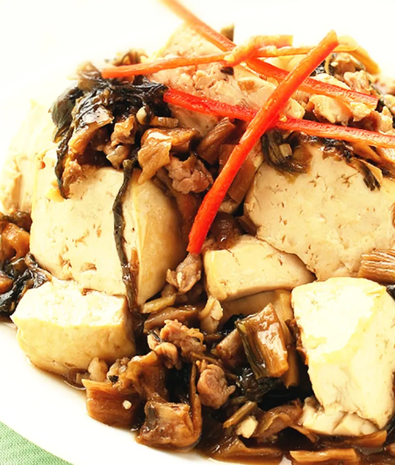 山崩豆腐